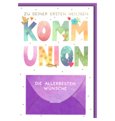 Gl&uuml;ckwunschkarten 12356 11,5x17 cm 115mm x 170mm (BxH) bunt