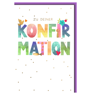 Konfirmationskarte