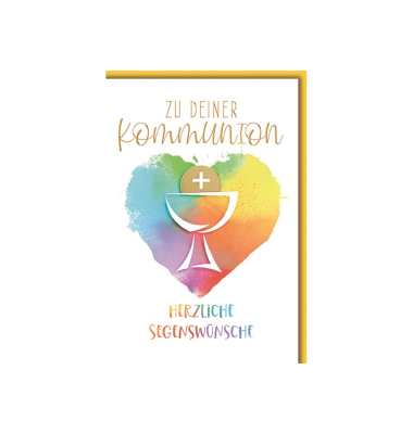 Kommunionskarte