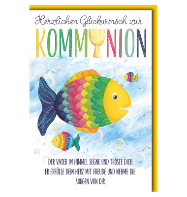 Kommunionskarte