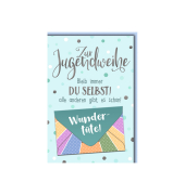 Jugendweihekarte Geldschein