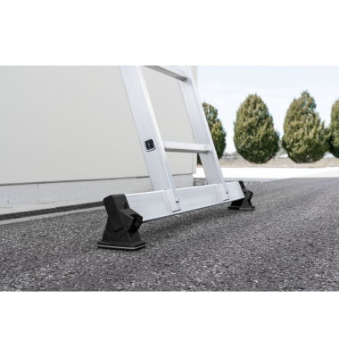 Multifunktionsleiter 031310, 2x  2, 2 x 3 Stufen, alu, Aluminium