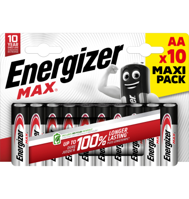 Batterie Max, AA / Mignon / LR06, 1,5 Volt