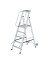 Podestleiter 051085, 5 Stufen, alu, Aluminium