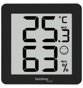 Thermo-Hygrometer 3St sw