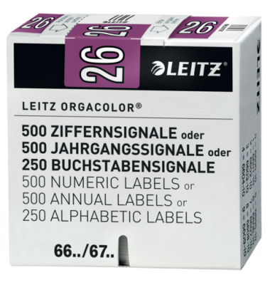 Stecksignal 2026 500ST violett