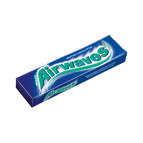 30 Stück Wrigleys Kaugummi zuckerfrei Menthol Eucalyptus 0000042113829 Wrigleys