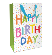 Geschenktragetasche Geburtstag bunt