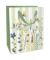 Geschenktragetasche Blumenwiese gr&uuml;n