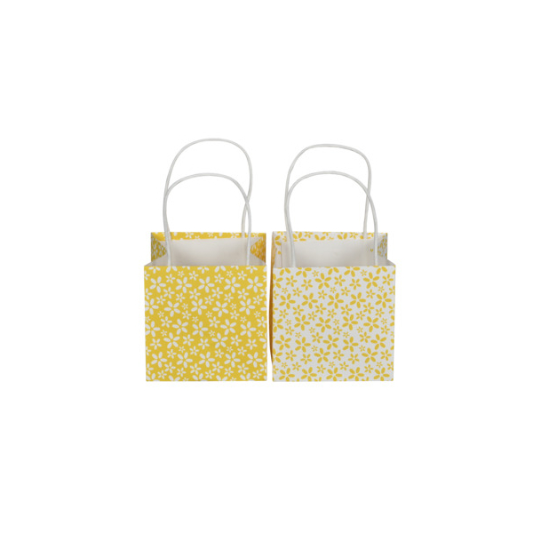 12 Stück Alpedia Geschenktasche 682393012103, Blüten, 120mm x 120mm 4070219017614 Alpedia