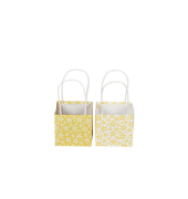 Geschenktasche 682393008103, allgemein, mit Tragehenkel, Bl&uuml;te, 8,5cm x 8,5cm