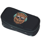 Sch&uuml;leretui Bear Buddy dark grey