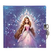 Tagebuch 44 165, Prinzessin Sternenglanz, 16,5x16,5cm, 96 Seiten