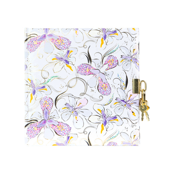 TURNOWSKY Tagebuch 44 774, Orchid Mood white, 96 Seiten 4009835447741 TURNOWSKY