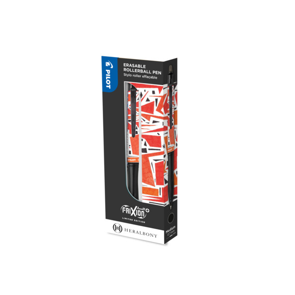 PILOT FriXion Ball+ HERALBONY Edition Tintenroller French Art 0,7 mm, Schreibfarbe: schwarz, 1 St.