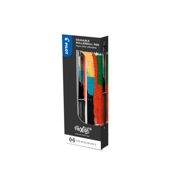 PILOT FriXion Ball+ HERALBONY Edition Tintenroller German Art 0,7 mm, Schreibfarbe: schwarz, 1 St.