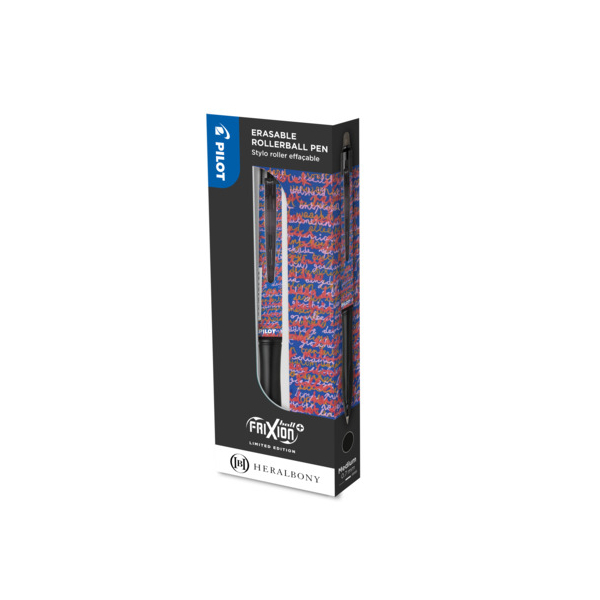 PILOT FriXion Ball+ HERALBONY Edition Tintenroller Belgian Art 0,7 mm, Schreibfarbe: schwarz, 1 St.