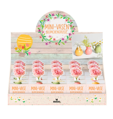 Mini-Vase Bl&uuml;mchengr&uuml;&szlig;e