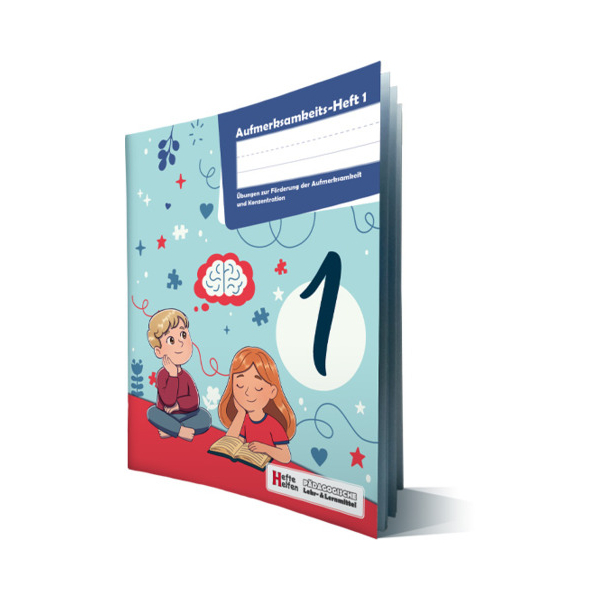 Hefte Helfen Aufmerksamkeits-Heft 1 9783903251816 Hefte Helfen