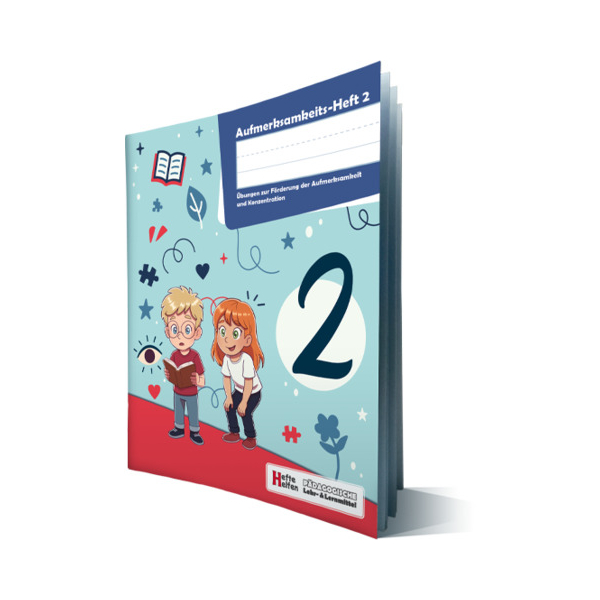 Hefte Helfen Aufmerksamkeits-Heft 2 9783903251830 Hefte Helfen