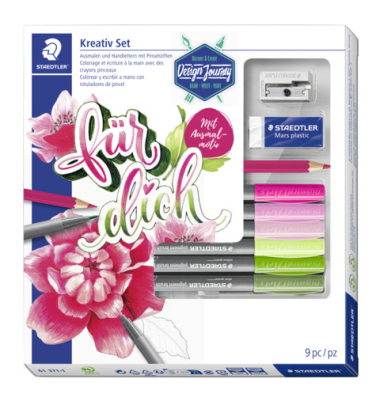 Schreibger&auml;teset Brush Lettering 9ST