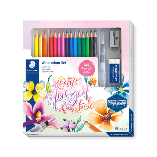 Staedtler Schreibgeräteset Watercolour 18ST 4007817191668 Staedtler