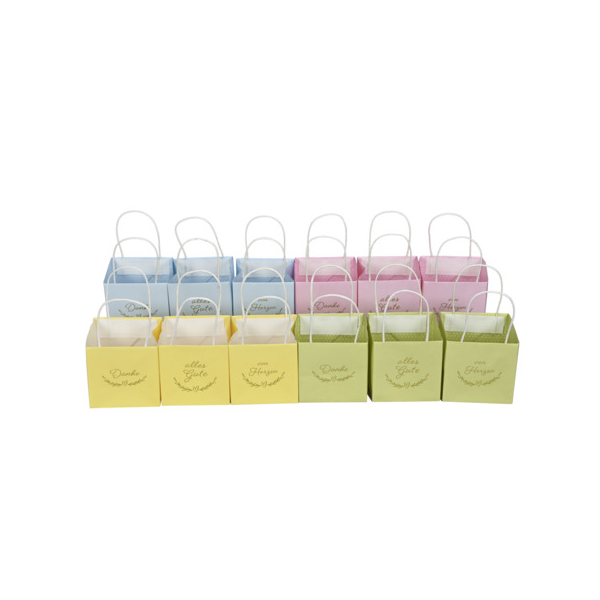 12 Stück Alpedia Geschenktasche 661329012358, einfarbig, 120mm x 120mm 4060706158821 Alpedia