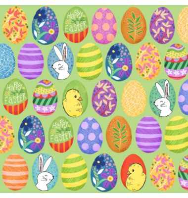 Osterserviette 33x33cm