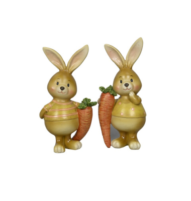 Osterhase Karotte sortiert