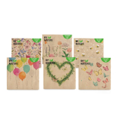 Motivserviette 33x33cm by Nature sort.