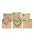 Motivservietten BY NATURE 1180-26005/PBS / 6 verschiedene, 3-lagig, 33x33cm