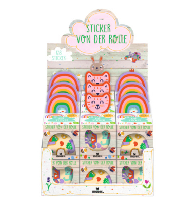 Sticker von der Rolle Fr&uuml;hlingsfreunde