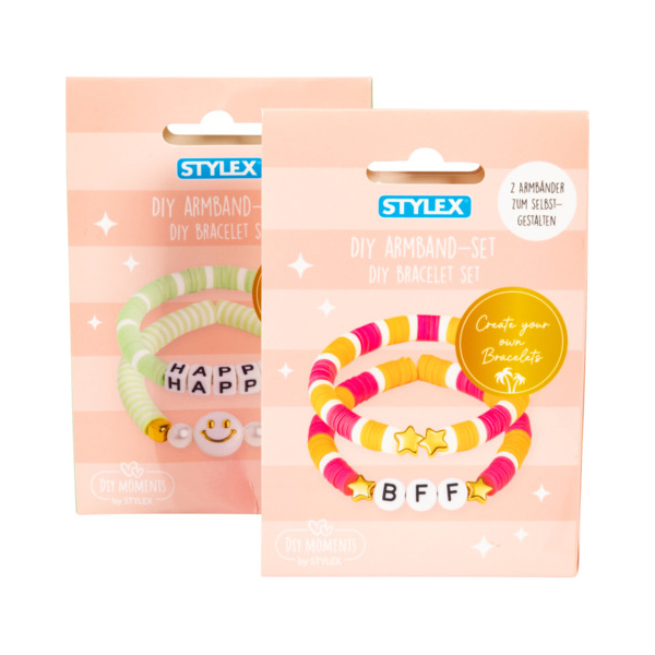 6 Stück Stylex Bastelset Armband 2fach sortiert 4044186463156 Stylex