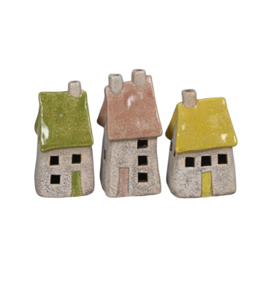 Deko Haus Steinzeug sortiert