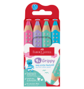 Farrbstiftetui 4ST Grippy Pastell sortie
