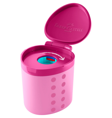 Dosenspitzer einfach Grippy pink