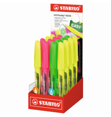 F&uuml;llhalter EASYbuddy Neon sortiert