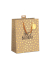 Geschenktragetasche Geburtstag braungold