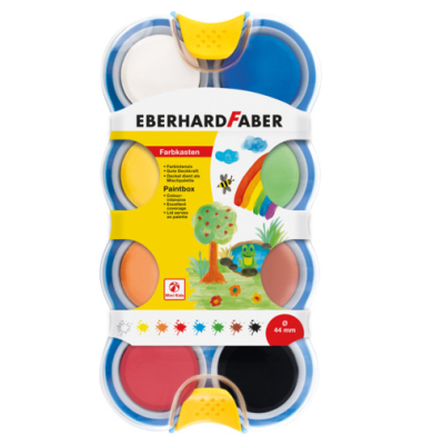 Farbkasten Mini Kids, 577009, Wasserfarbe, 8 Farben, farbig sortiert