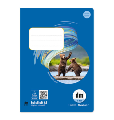 Schulheft 040516011 / dm, 80g, farbig mit Motiv