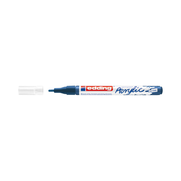 10 Stück Edding Acrylmarker 1-2mm elegant Mitternacht 4057305078148 Edding