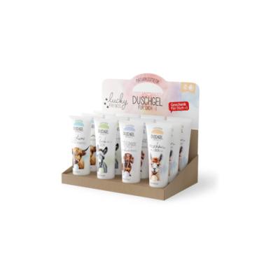 Duschgel Lucky Friends sortiert