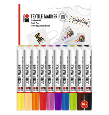 Stoffmalstift 10ST 3mm