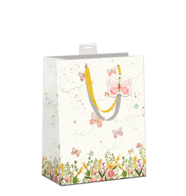 Geschenktasche 7549-2519-L, Schmetterling, 260mm x 320mm