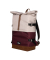 Schulrucksack Roll up two popcornmaroon