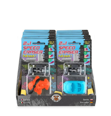 Figurenradierer Auto R&uuml;ckzug sortiert