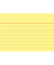 Karteikarten 102270110 gelb A7 liniert 190g 