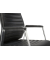 Chefsessel my Deluxe, schwarz / silber, mit Armlehnen, bis 120kg, ohne Kopfst&uuml;tze