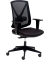 B&uuml;rostuhl myWIZARD, schwarz / schwarz, mit Armlehnen, bis 120kg, ohne Kopfst&uuml;tze