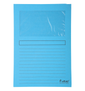 Sichtmappen Forever 50252E hellblau Recyclingkarton 130g